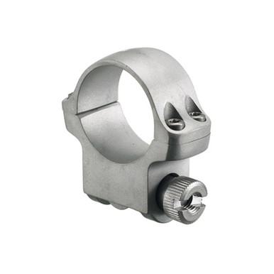 RUGER 4KHM 1in Medium Matte Stainless Scope Scope Ring (90290)