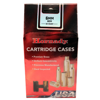 Shop HORNADY 6mm Remington 50-Pack Unprimed Rifle Case (8622). Buy best Rifle Cases from gritrsports.com | Reviews and Shipping options available