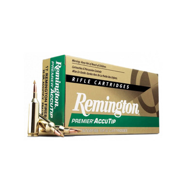 Shop REMINGTON Premier 22-250 Rem. 50 Grain AccuTip-V BT Ammo, 20 Round Box (PRA22250RB). Buy best Rifle Ammo from gritrsports.com | Reviews and Shipping options available
