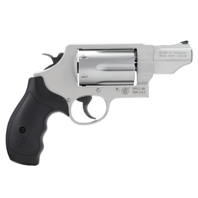 Shop S&W Governer 410 Bore,45 ACP,45 Colt 2.75in 6rd Matte Silver Revolver (160410). Buy best Pistols from gritrsports.com | Reviews and Shipping options available