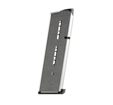 WILSON COMBAT 1911 45 ACP 8rd Stainless LoProfile Steel Base Pad Magazine 47DC