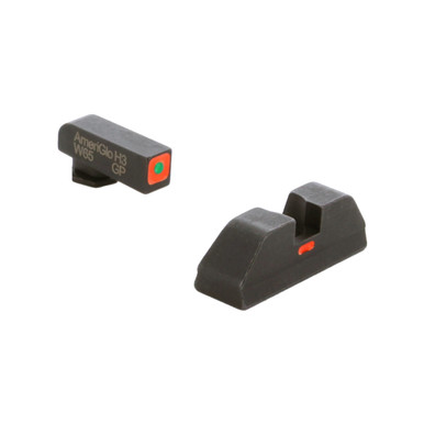Shop AMERIGLO Glock CAP Green Tritium Orange Square Outline Front and Orange Line Rear Sights (GL-616). Buy best Night Sights from gritrsports.com | Reviews and Shipping options available