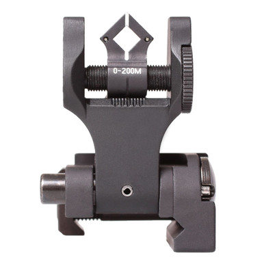 Shop TROY Di-Optic Aperture Rear Folding Tritium Battle Sight, Black (SSIG-FBS-TTBT-00). Buy best Folding Sights from gritrsports.com | Reviews and Shipping options available