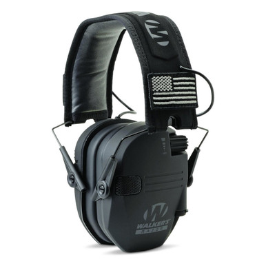 Shop WALKERS GAME EARS Razor Patriot 23 dB Black Earmuff (GWP-RSEMPAT). Buy best Earmuffs from gritrsports.com | Reviews and Shipping options available