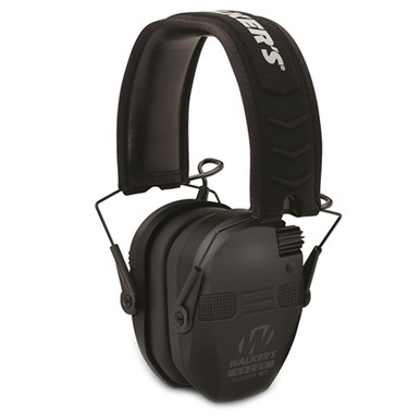 Shop WALKERS GAME EAR Razor Slim 22dB Black Electronic Quad Muff with BlueTooth (GWPRSEQMBT). Buy best Hearing Protection from gritrsports.com | Reviews and Shipping options available