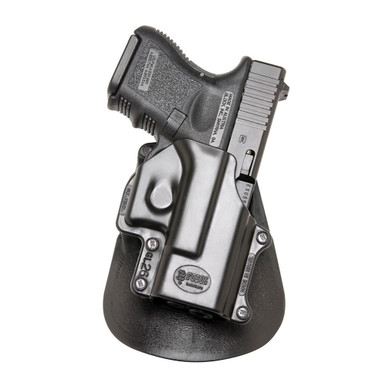 Shop FOBUS Glock 26,27,28,33 Right Hand Level 2 Thumb Lever Roto Belt & Paddle Holster (GL26PB). Buy best Holsters from gritrsports.com | Reviews and Shipping options available