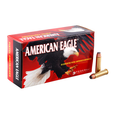Shop FEDERAL American Eagle 327 Federal Mag 100 Grain JSP Ammo, 50 Round Box (AE327). Buy best Handgun Ammo from gritrsports.com | Reviews and Shipping options available