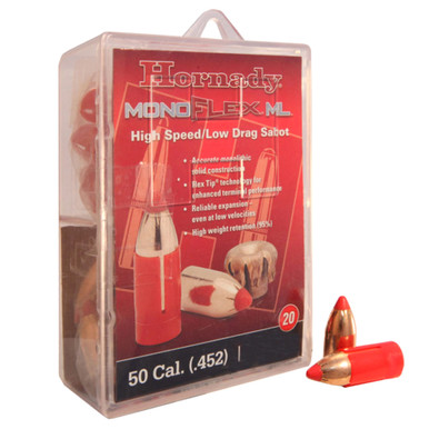 HORNADY MonoFlex ML 50 Cal High Speed  Low Drag Saboted Bullets 67274