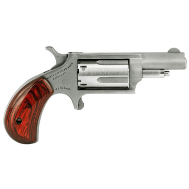 Shop NORTH AMERICAN ARMS 22 Magnum 1.625in 5rd Stainless Mini Revolver (NAA-22M). Buy best Revolvers from gritrsports.com | Reviews and Shipping options available