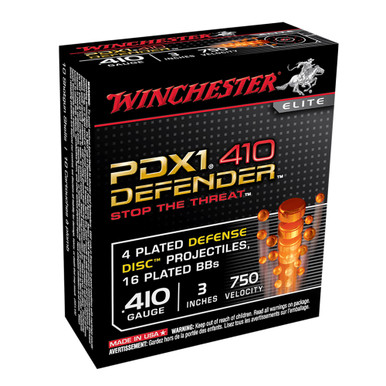 Shop WINCHESTER PDX1 Defender 410 Ga 3in Shotshell (S413PDX1). Buy best Shotgun Shells from gritrsports.com | Reviews and Shipping options available