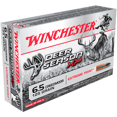 WINCHESTER 65mm Creedmoor 125Gr Extreme Point 20rd Box Bullets X65DS