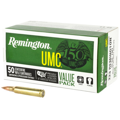 Shop REMINGTON UMC 223 Rem 55Gr FMJ 50rd Box Bullets (23966). Buy best Rifle Bullets from gritrsports.com | Reviews and Shipping options available