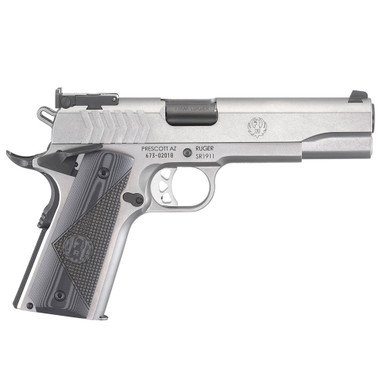 Shop RUGER SR1911 Target 9mm 5in 9rd Stainless Centerfire Pistol (6759). Buy best Pistols from gritrsports.com | Reviews and Shipping options available