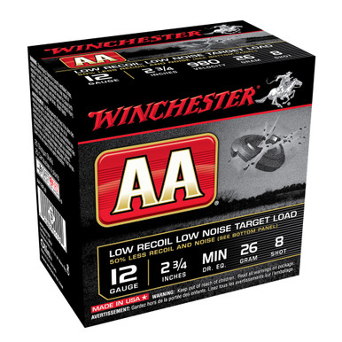 Shop WINCHESTER AA 12Ga 1oz 2.75in #8 Lead Shot 25rd Box Shotshells (AA12FL8). Buy best Shotgun Shells from gritrsports.com | Reviews and Shipping options available