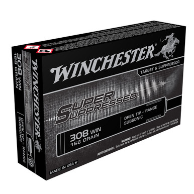 Shop WINCHESTER Super Suppressed .308 Win 168Gr FMJ 20rd Box Rifle Ammo (SUP308). Buy best Rifle Bullets from gritrsports.com | Reviews and Shipping options available