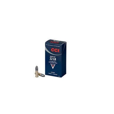 Shop CCI Quiet 22 LR 40 Grain GamePoint Ammo, 50 Round Box (960). Buy best Rimfire Ammo from gritrsports.com | Reviews and Shipping options available
