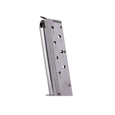 MECGAR 1911 40 SW 8rd Nickel Magazine MGCGOV40N