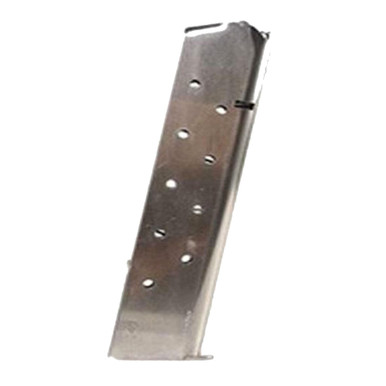 Shop MEC-GAR 1911 .45 ACP 10rd Nickel Magazine (CG4510N). Buy best Pistol Magazines  from gritrsports.com | Reviews and Shipping options available