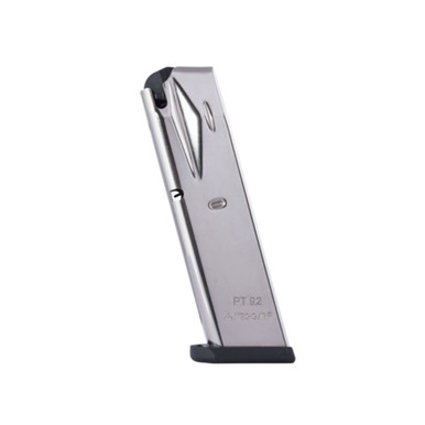 Shop MEC-GAR Taurus PT92/99 9mm 10rd Nickel Magazine (MGPT9210N). Buy best Pistol Magazines  from gritrsports.com | Reviews and Shipping options available