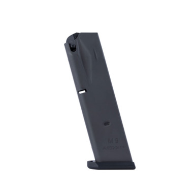 Shop MEC-GAR Beretta 92FS/M9 9mm 15rd Phosphate Magazine (MGPB9215P). Buy best Pistol Magazines  from gritrsports.com | Reviews and Shipping options available