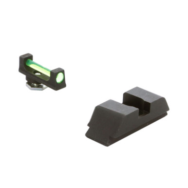 Shop AMERIGLO Glock 17,19,22,23,24,26,27,33,34,35,37,38,39 Green Fiber Front Black Rear Sight Set (GFT-114). Buy best Fiber Optic Sights from gritrsports.com | Reviews and Shipping options available