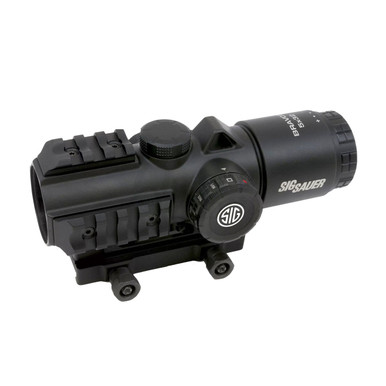 Shop SIG SAUER Bravo5 5x30mm Illuminated .300 Blackout Horseshoe Dot Reticle Graphite Battle Sight (SOB53102). Buy best Red Dot Scopes from gritrsports.com | Reviews and Shipping options available