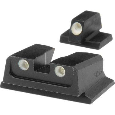 Shop MEPROLIGHT Tru-Dot S&W M&P 9,40 Tritium Fiber Optic Green,Green Front & Rear Iron Sight (ML11766). Buy best Night Sights from gritrsports.com | Reviews and Shipping options available