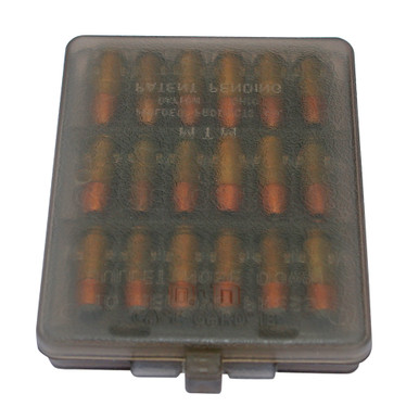 Shop MTM CASE-GARD 380/9mm 18rd Clear Smoke Handgun Ammo Wallet (W18941). Buy best Shell Carriers from gritrsports.com | Reviews and Shipping options available