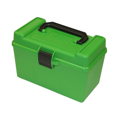Shop MTM CASE-GARD Deluxe H-50 Series 50rd Medium Green Rifle Ammo Case (H50RM10). Buy best Shell Carriers from gritrsports.com | Reviews and Shipping options available