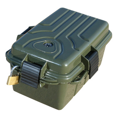 Shop MTM CASE-GARD Survivor Forest Green Large Dry Box (S107411). Buy best Emergency Kits from gritrsports.com | Reviews and Shipping options available
