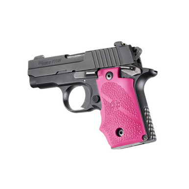 Shop HOGUE Sig Sauer P238 Pink Rubber Grip with Finger Grooves (38007). Buy best Gun Grips from gritrsports.com | Reviews and Shipping options available