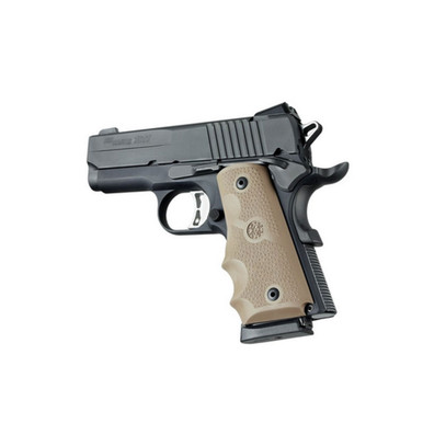 Shop HOGUE 1911 Officers Flat Dark Earth Rubber Grip with Finger Grooves (43003). Buy best Gun Grips from gritrsports.com | Reviews and Shipping options available