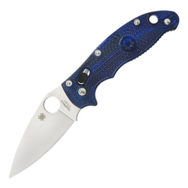 Shop SPYDERCO Manix 2 Lightweight FRCP Blue Handle PlainEdge Folding Knife (C101PBL2). Buy best Folding Knives from gritrsports.com | Reviews and Shipping options available