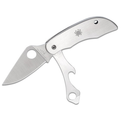 Shop SPYDERCO ClipiTool Stainless Bottle Opener/Screwdriver (C175P). Buy best Folding Knives from gritrsports.com | Reviews and Shipping options available