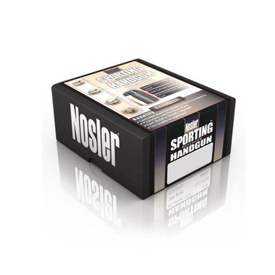 NOSLER Sporting Handgun 9mm 355 115Gr JHP 250rd Box Bullets 44848