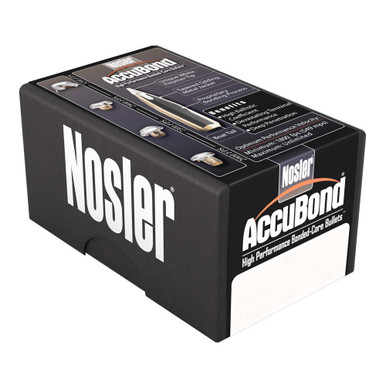 NOSLER AccuBond 30 Caliber 308 165Gr Spitzer 50rd Box Bullets 55602