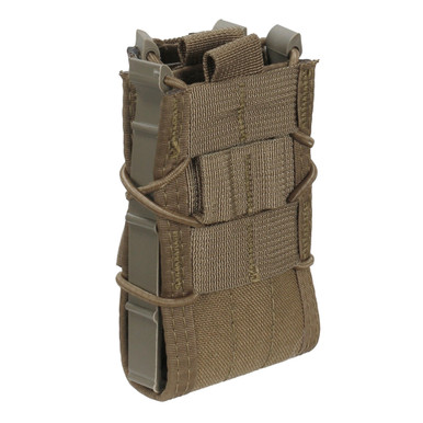 High Speed Gear Double Rifle Taco Pouch (Coyote Brown) - US Airsoft, Inc.