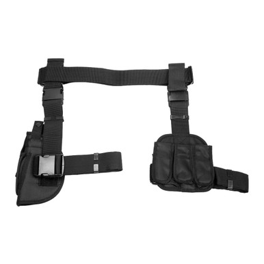 Shop NCSTAR Drop Leg Magazine Holder Pouch And Black Gun Holster (CV2908). Buy best Holsters from gritrsports.com | Reviews and Shipping options available