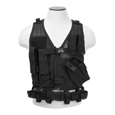 Shop NCSTAR Tactical Black XL-XXL Vest (CTVL2916B). Buy best Vests from gritrsports.com | Reviews and Shipping options available