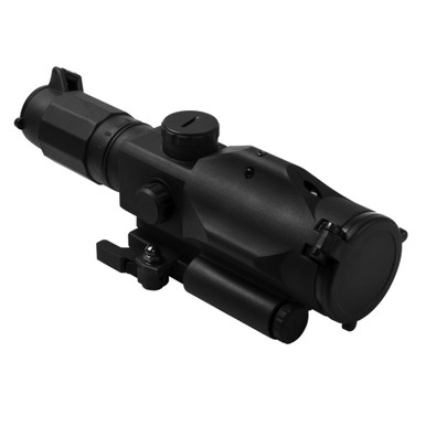 Shop NCSTAR Vism By Ncstar SRT Gen3 3-9x40 P4 Sniper Red/Blue IR Scope with Green Laser (VSRTP3940GV3). Buy best Riflescopes from gritrsports.com | Reviews and Shipping options available