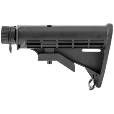 Shop UTG Model 4 6-Position Mil-Spec Stock Assembly (RBU6BM). Buy best Stock Systems from gritrsports.com | Reviews and Shipping options available