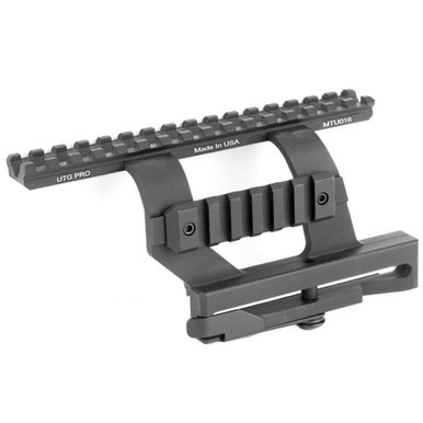 Shop UTG PRO Made in USA Quick-detachable AK Side Mount (MTU016). Buy best Scope Mounts from gritrsports.com | Reviews and Shipping options available