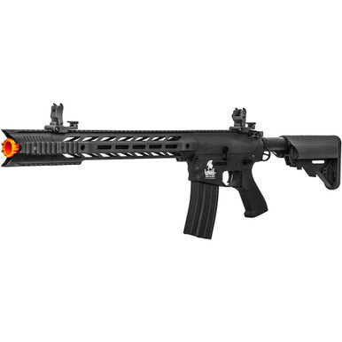 Shop LANCER TACTICAL M4 SPR Interceptor GEN 2 Low FPS Black AEG Rifle (LT-25BL-G2). Buy best Air Rifles from gritrsports.com | Reviews and Shipping options available