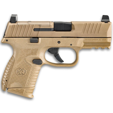 Shop FN AMERICA FN 509 Compact MRD NMS 9mm 3.7in 12rd/15rd FDE Pistol (66-100574). Buy best Pistols from gritrsports.com | Reviews and Shipping options available