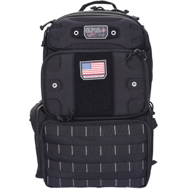 Shop G Outdoors Tall-Holds 4 Handguns Tactical Black Range Backpack (GPS-T1913BPB). Buy best Backpacks from gritrsports.com | Reviews and Shipping options available