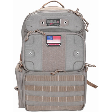 Shop G Outdoors Tall-Holds 4 Handguns Tactical Tan Range Backpack (GPS-T1913BPT). Buy best Backpacks from gritrsports.com | Reviews and Shipping options available