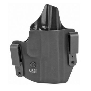 Shop L.A.G. TACTICAL Defender Springfield Hellcat Black OWB/IWB RH Holster (3055). Buy best Holsters from gritrsports.com | Reviews and Shipping options available