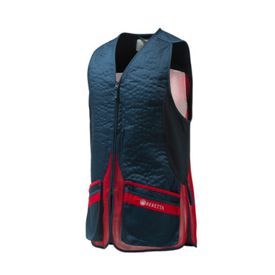 Shop BERETTA Mens Silver Pigeon Evo Blue Total Eclipse/Red Vest (GT781T155305A6). Buy best Vests from gritrsports.com | Reviews and Shipping options available