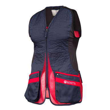 Shop BERETTA Womens Silver Pigeon Evo Blue Total Eclipse/Red Vest (GT791T155305A6). Buy best Vests from gritrsports.com | Reviews and Shipping options available