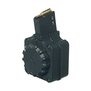 Shop PROMAG AR-308 Fits .308 50rd Polymer Black Drum Magazine (DRM-A1). Buy best Rifle Magazines from gritrsports.com | Reviews and Shipping options available